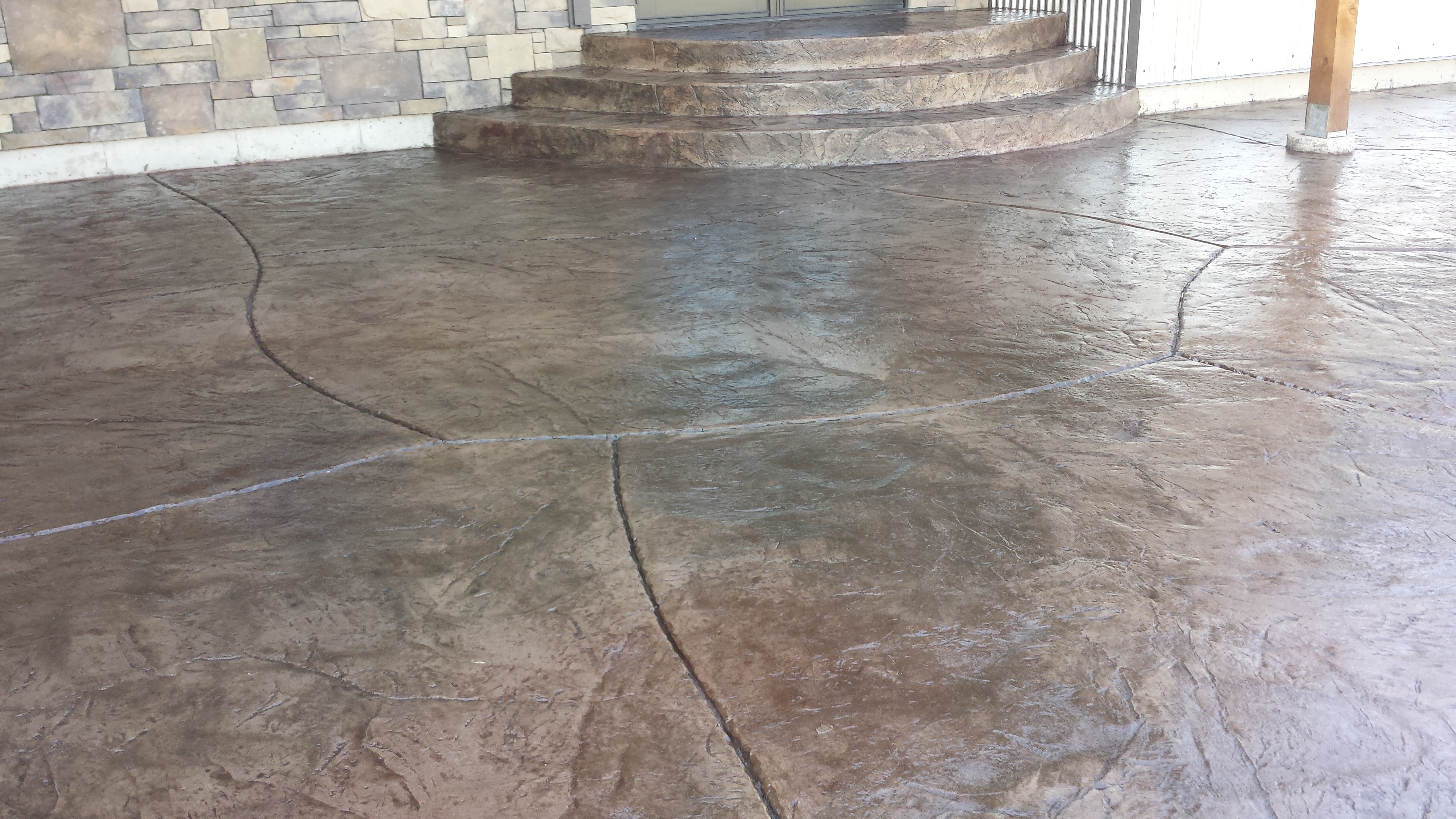 Stamped Patio